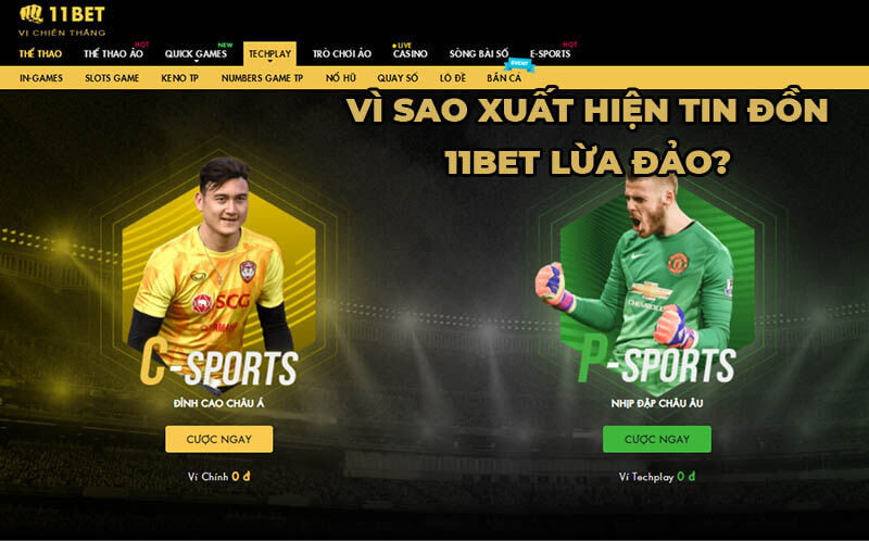 kết luận rằng 11bet lừa đảo