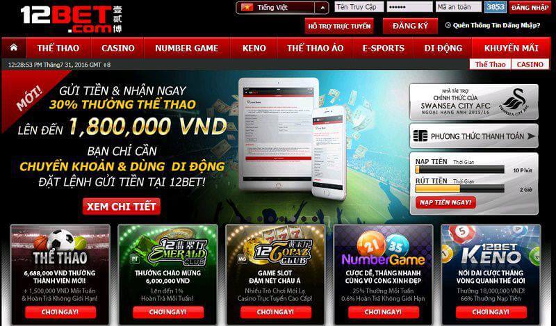 Chấn động tin 12bet lừa đảo xuất hiện tràn lan