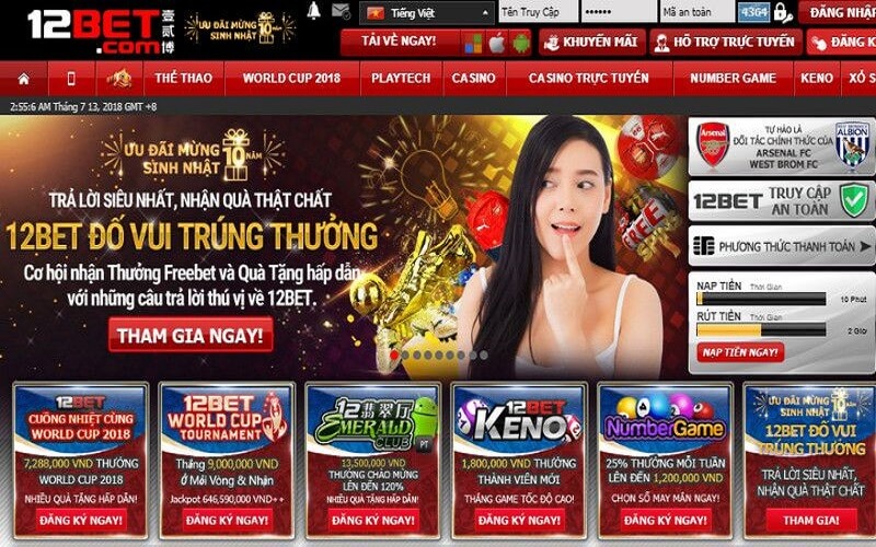 Chấn động tin 12bet lừa đảo